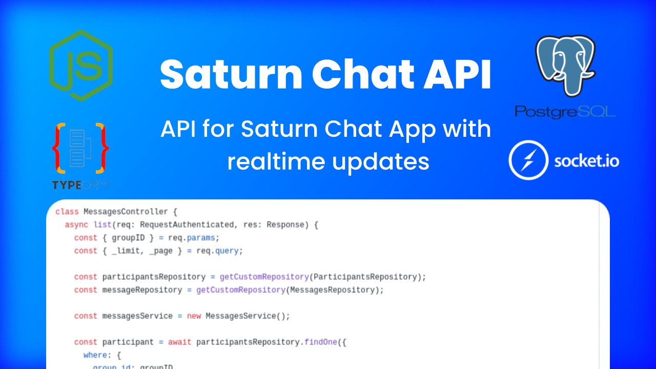 Saturn Chat API